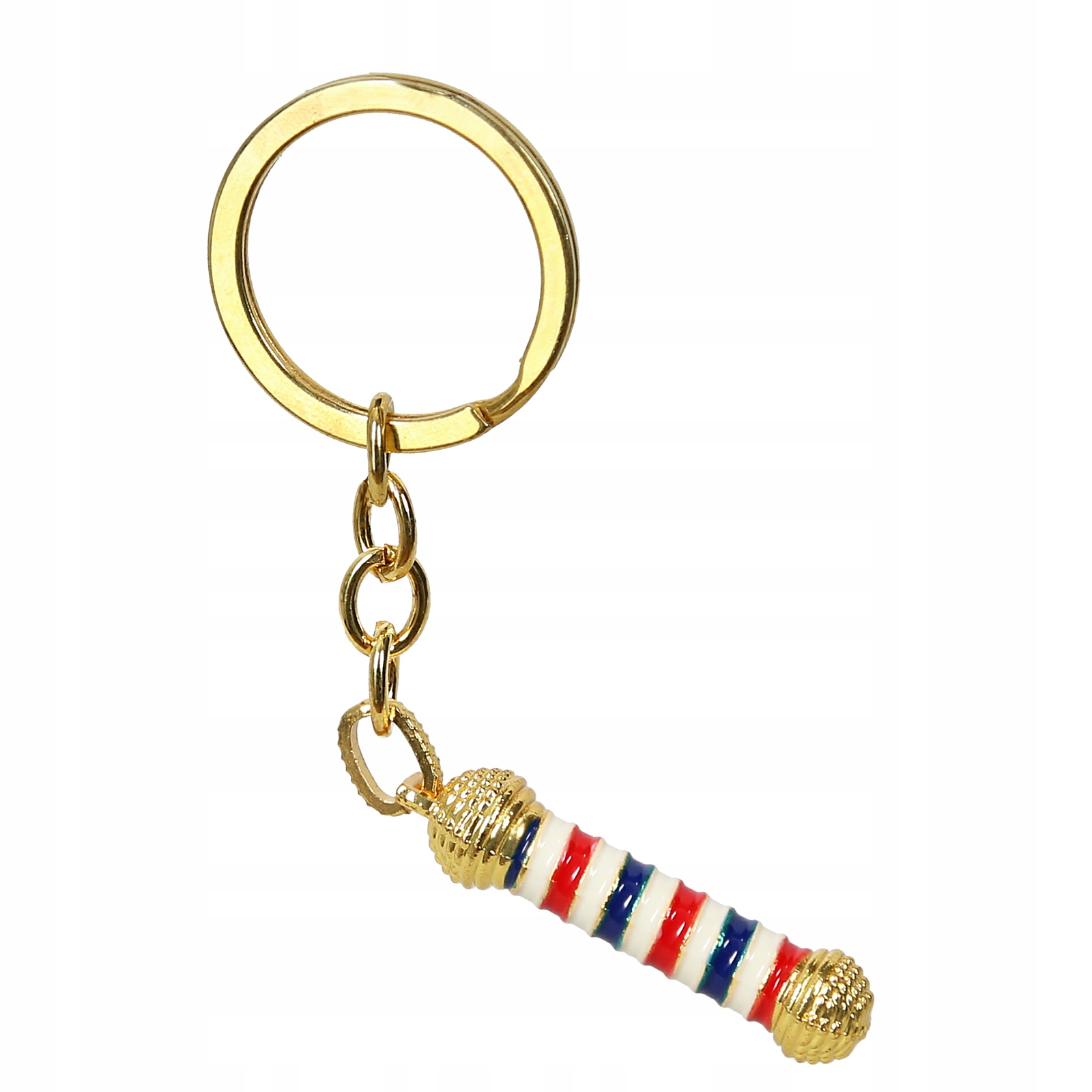 

Brelok szyld barberski słupek golenie brzytwa wąsy