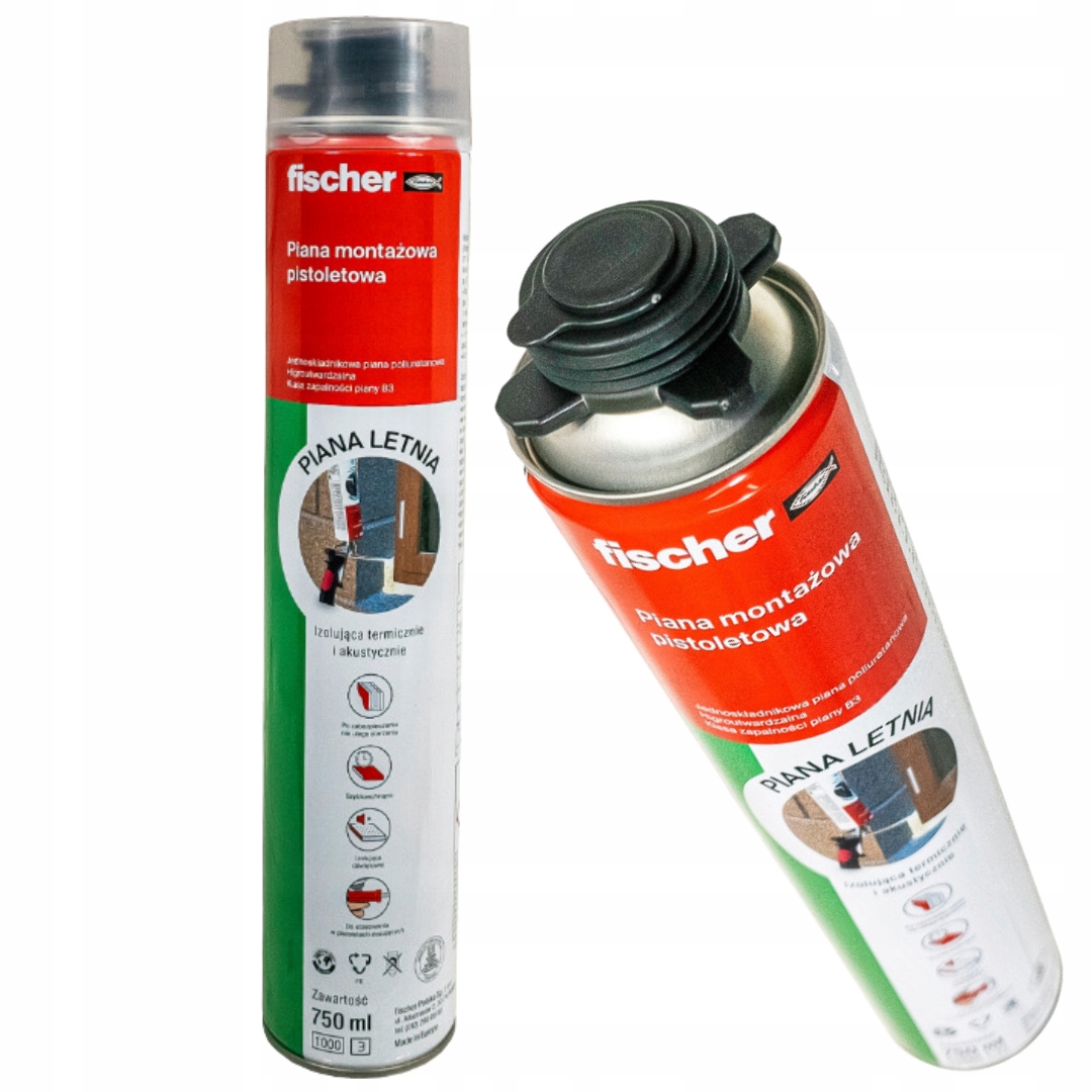 PIANA MONTAŻOWA PIANKA PISTOLETOWA LETNIA PUP 750 WYSOKA JAKOŚĆ WYDAJNOŚĆ