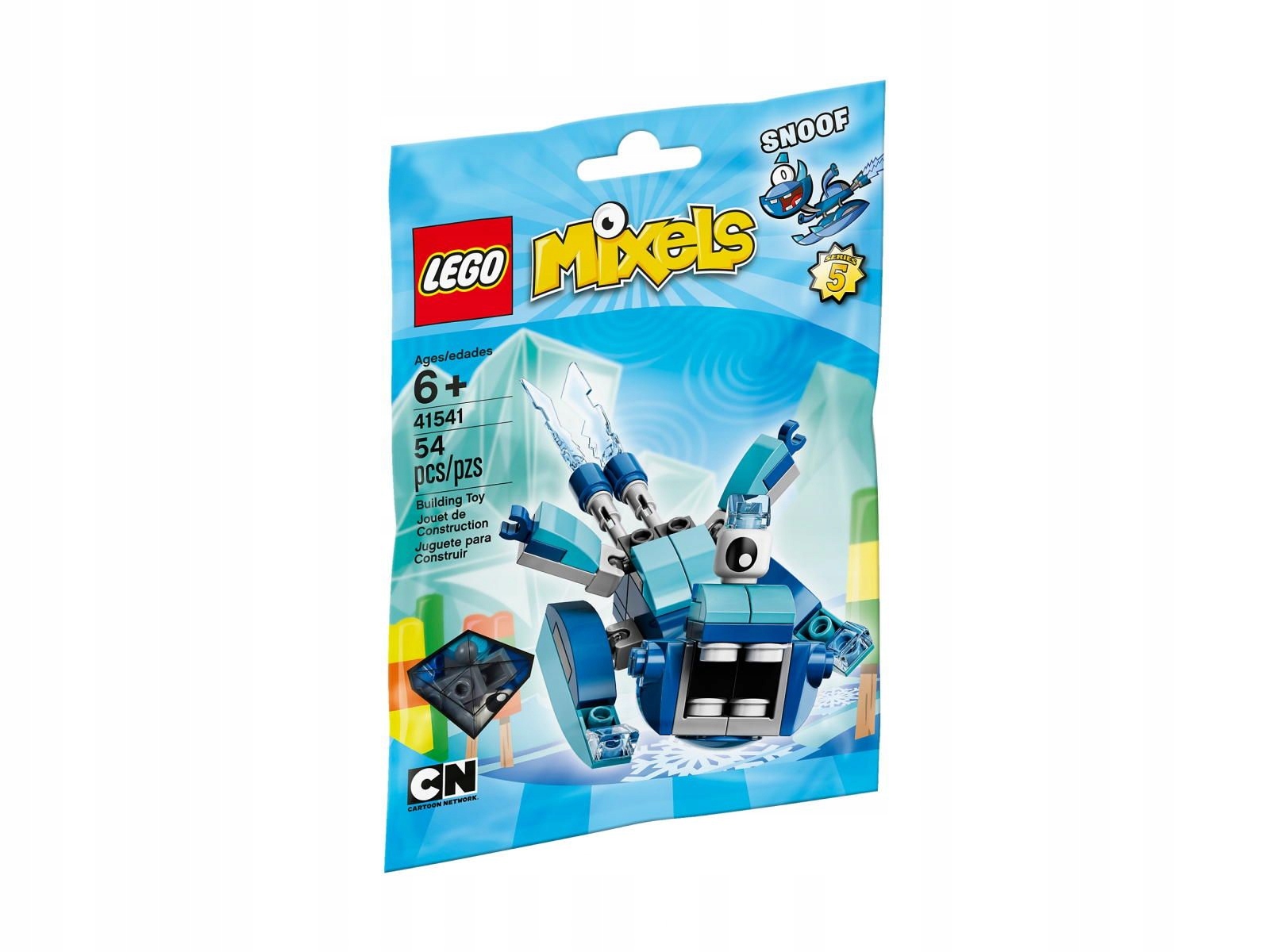 Lego Mixels 41541 Snoof Nowe Seria 5 Gdańsk