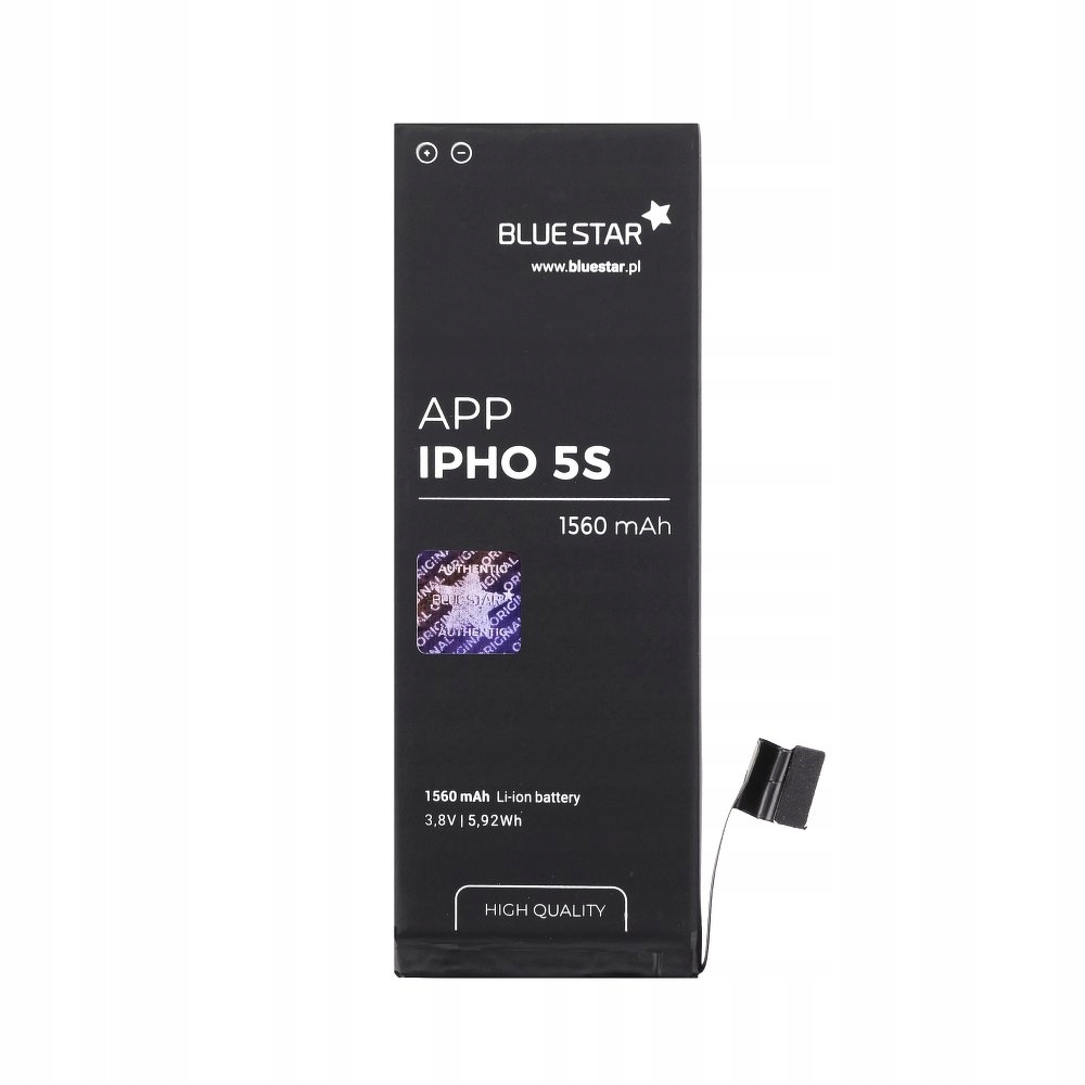 

Bateria do iPhone 5S 1560 mAh Polymer niebieski St