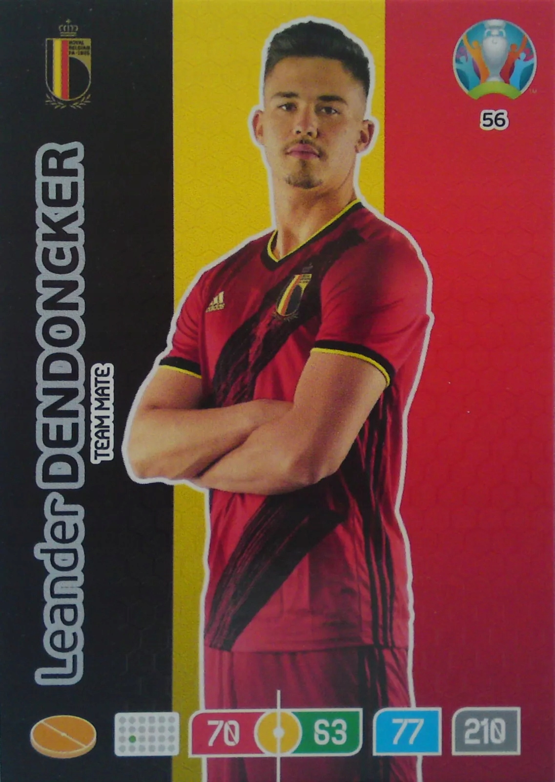 Uefa Euro 2020 Team Mate Leander Dendoncker 56