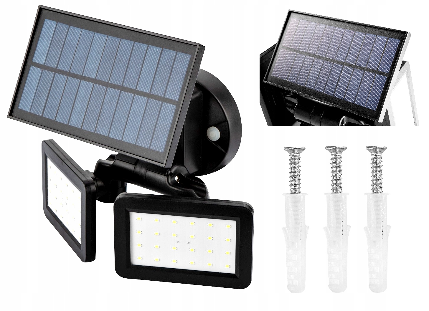 

Lampa Ledowa Solarna Z Czujnikiem Ruchu Ogrodowa