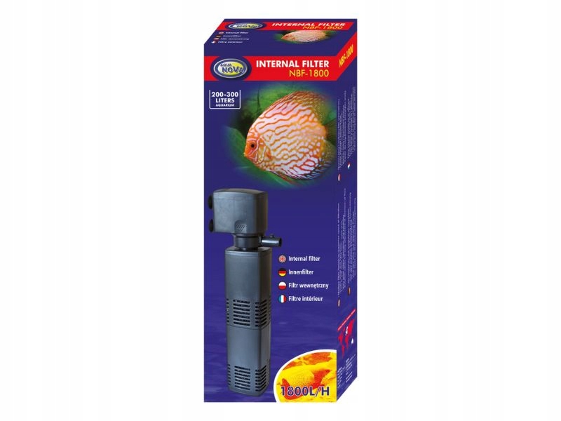 Levně NBF-1800 Vnitřní filtr AquaNova pro akvárium