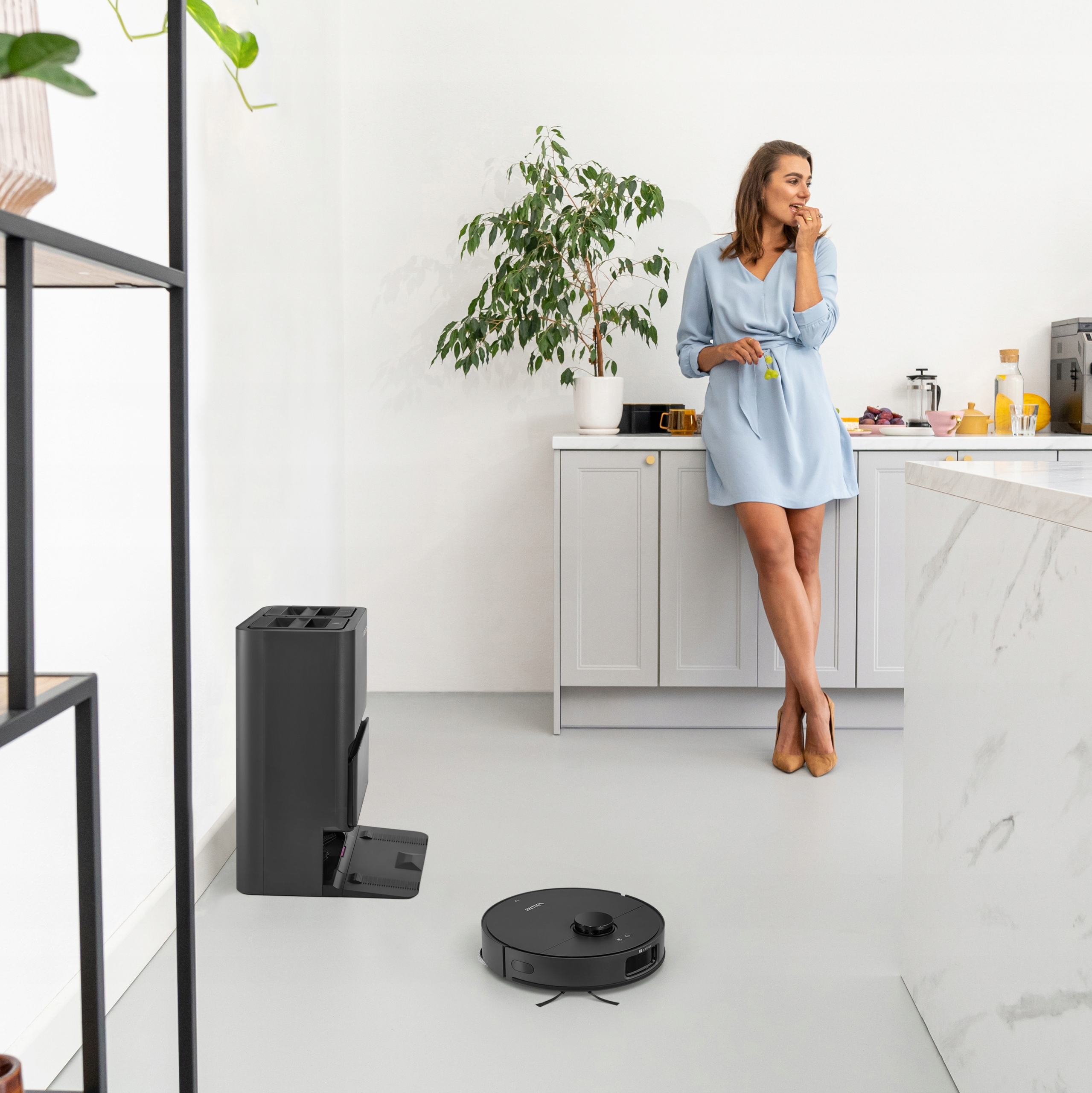 WELLTEC PROBOT R90 PRO - ROBOT SPRZĄTAJĄCY ZE STACJĄ 5W1 Moc 50 W