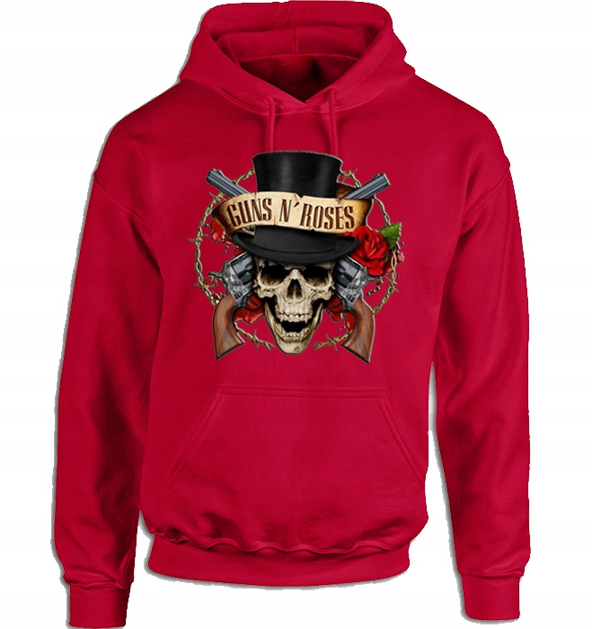 

Męska Bluza Z Kapturem Guns N'roses Roz. L