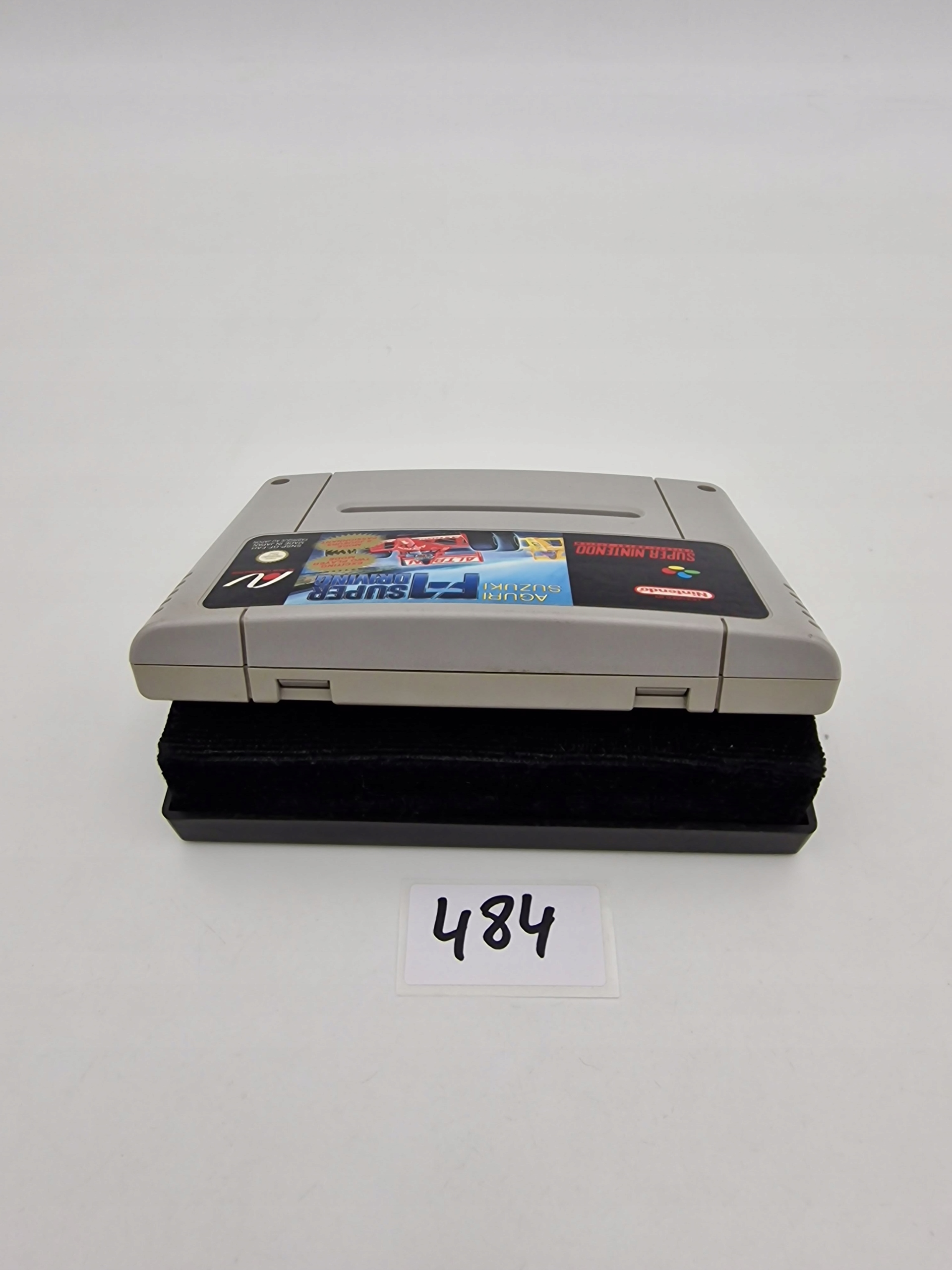 NINTENDO SNES F-1 SUPER DRIVING Tytuł Aguri Suzuki F1 Super Driving