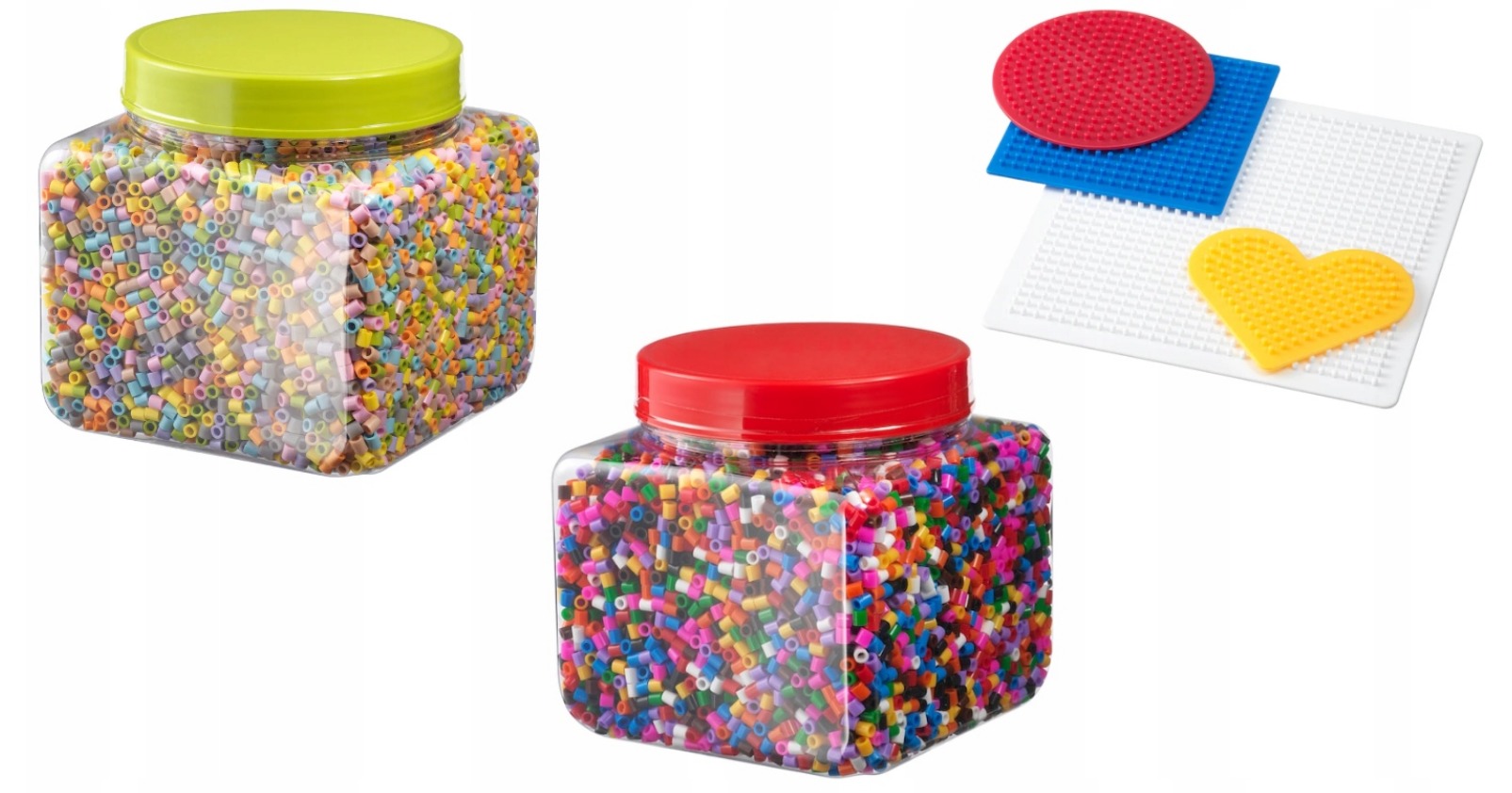 2 x KORALE PYSSLA + 4 FORMY PRASOWANKI KORALIKI