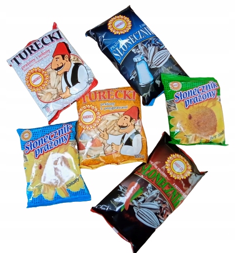Pražená slunečnice Andrex startovací sada 600 g