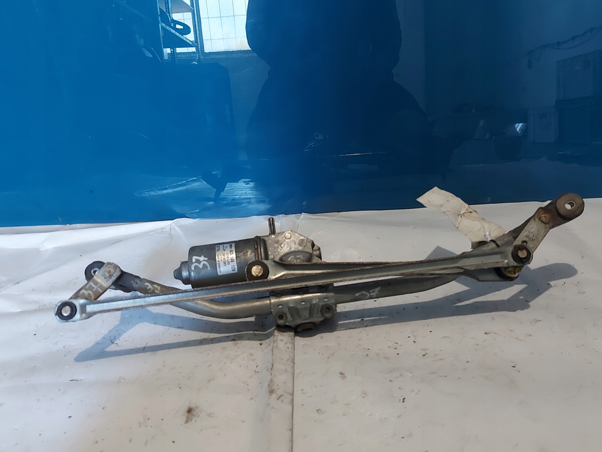 wiper mechanism JAGUAR XF 118908 front