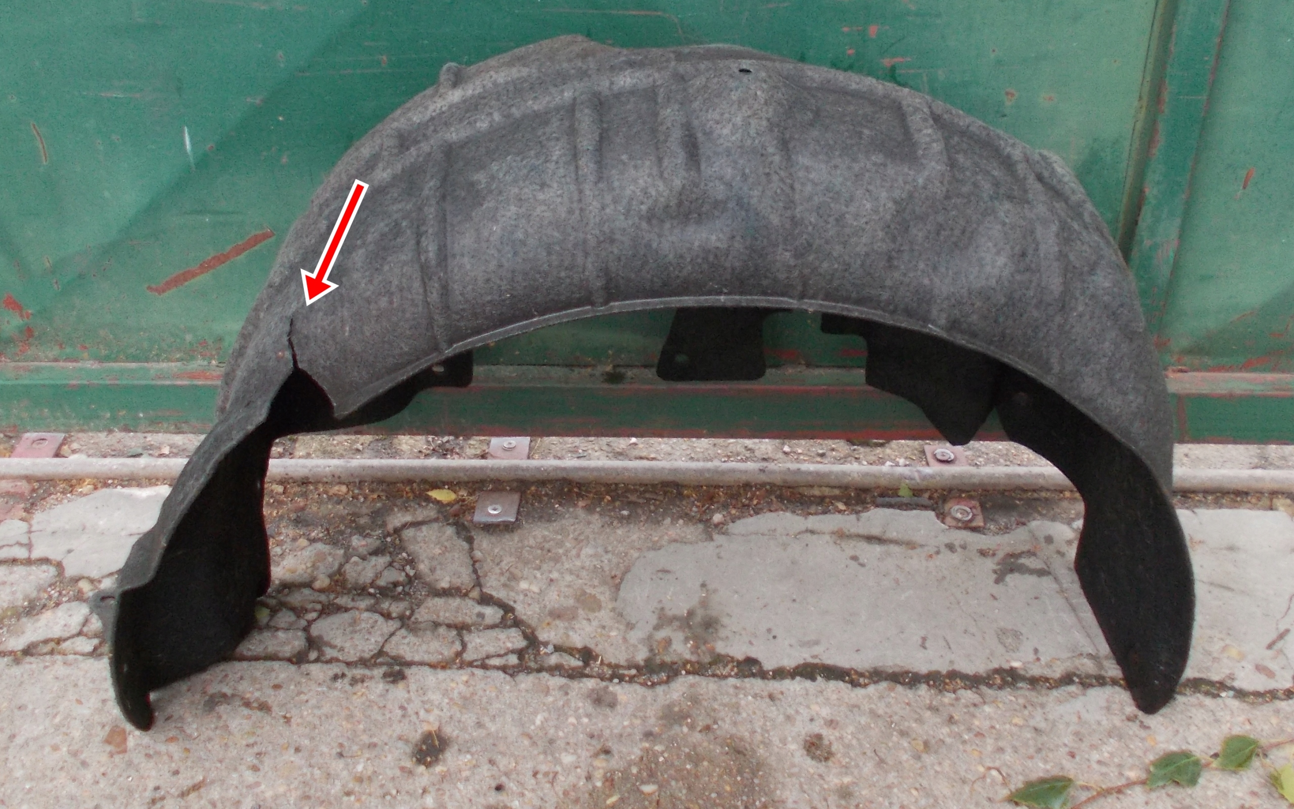 VW GOLF VI CABRIO 1.4 TSI 11R mudguard right rear part 5K7810972C