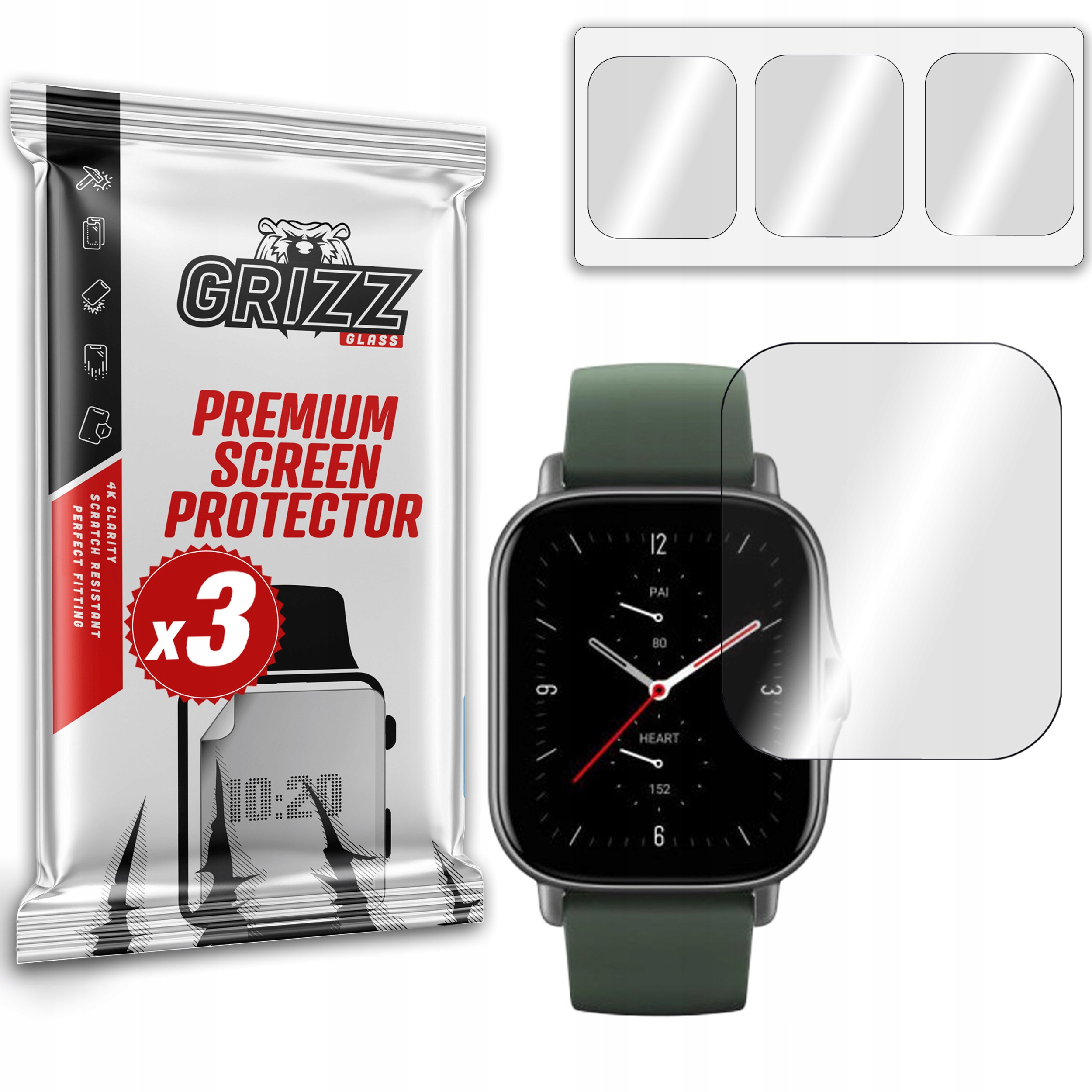 

GrizzGlass folia hydrożelowa do Amazfit Gts 2e