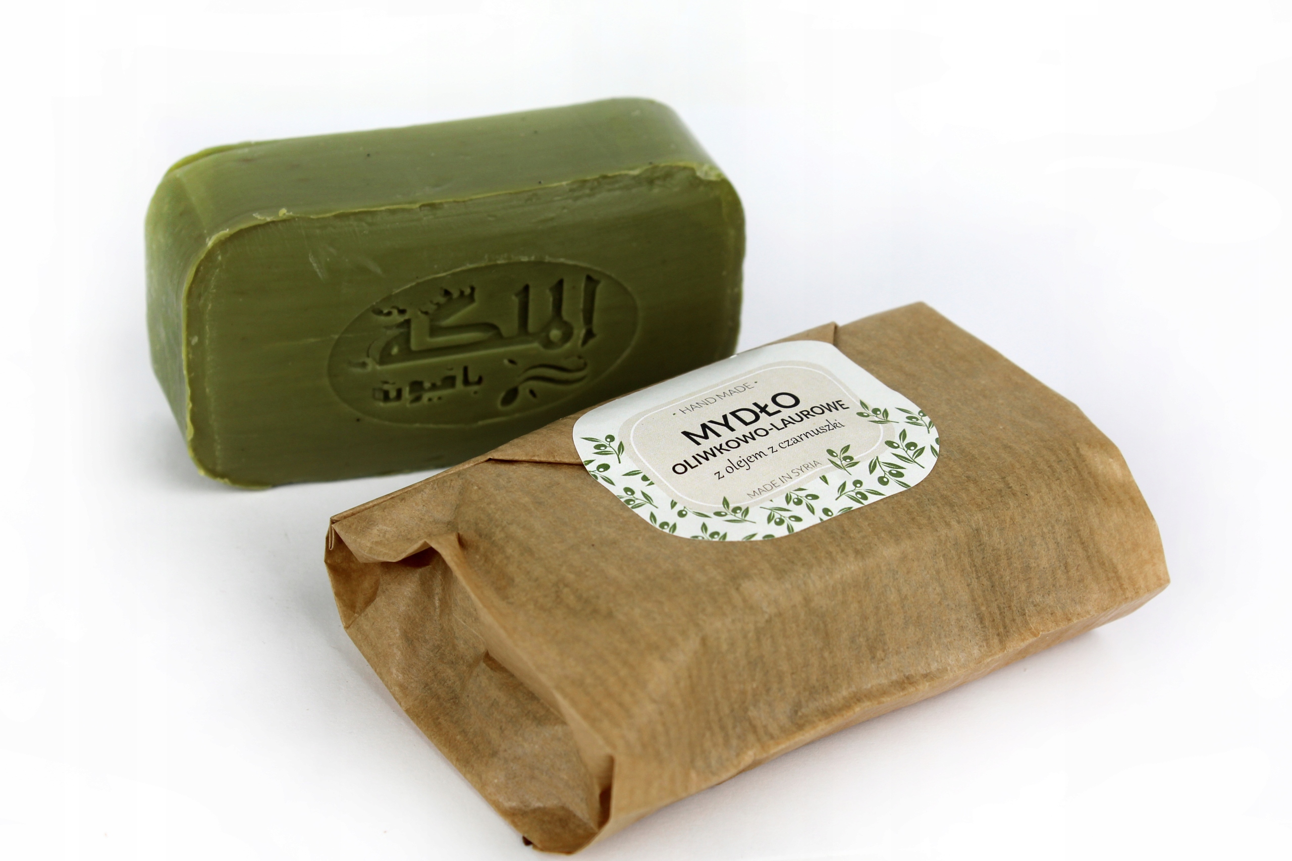 MYDŁO OLIWKOWO-LAUROWE Z OLEJEM Z CZARNUSZKI SYRIA Marka Najjar