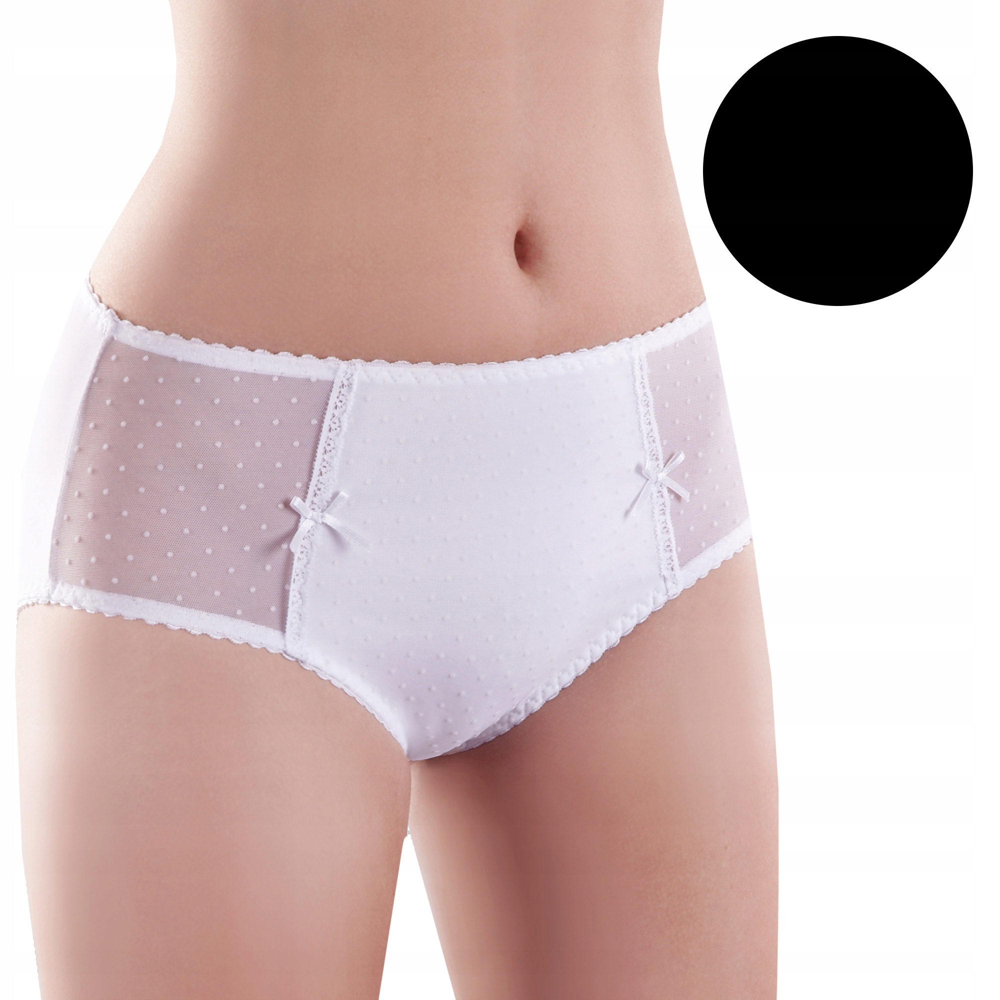 

Koronkowe figi majtki damskie Modo 255 Czarne XL