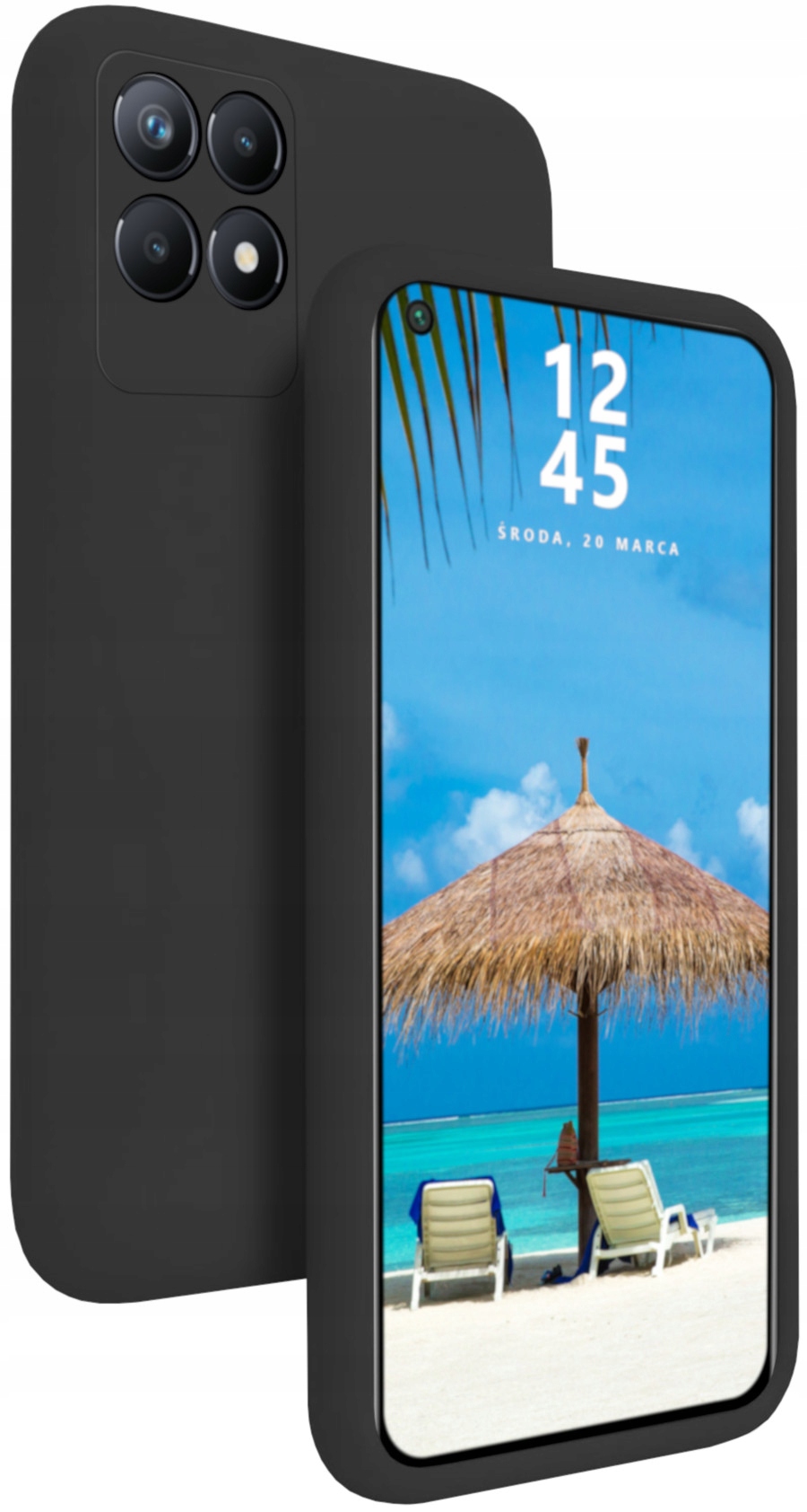 

Etui Silicone Case Do Realme 8I Szkło