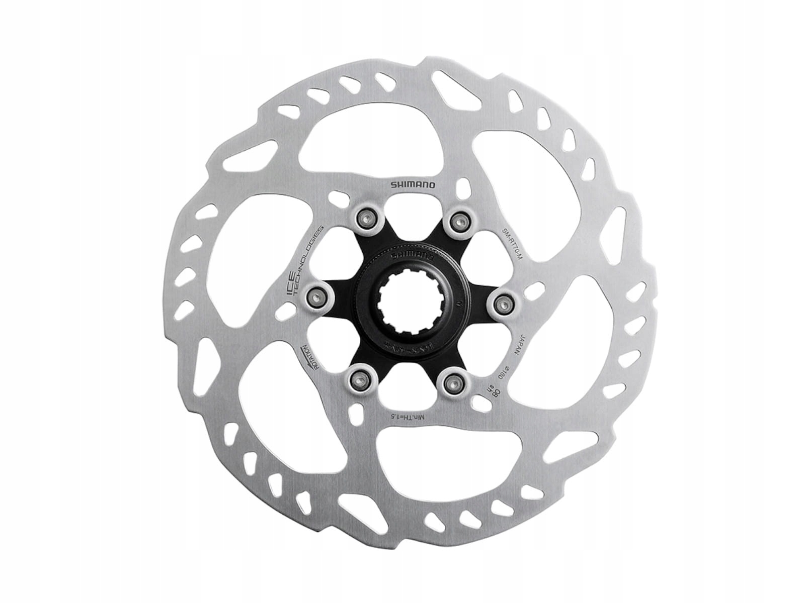 Brzdový kotouč Shimano 180 mm Cent Lock SM-RT70 Ice-Tech