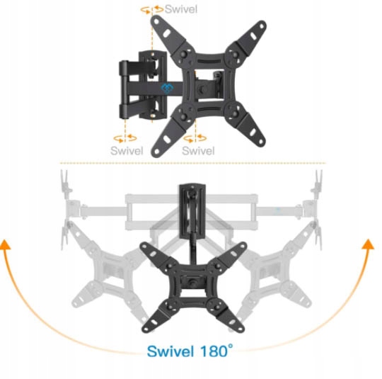 UCHWYT UNIWERSALNY DO TELEWIZORA 13'' do42'' 20kg Marka Inna