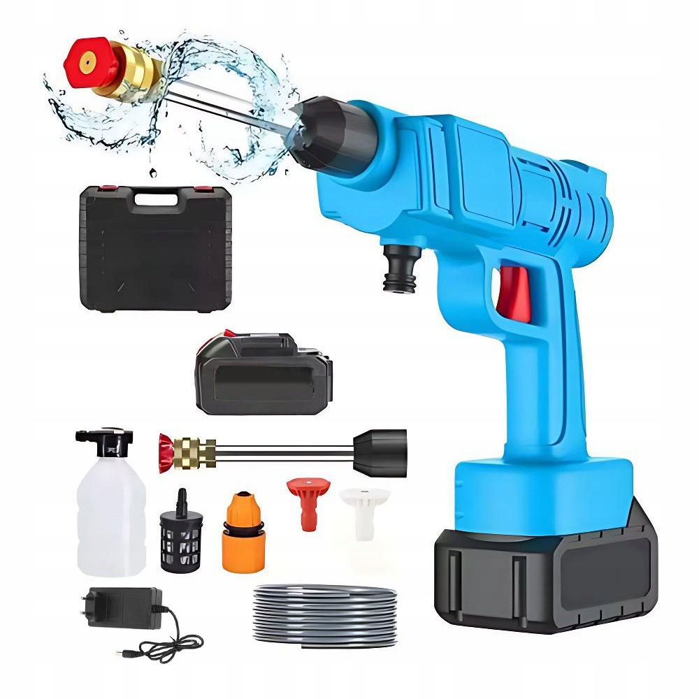 Pistole Pěnová Bezdrátová Vysokotlaká Myčka 48V 10000MAH 300W