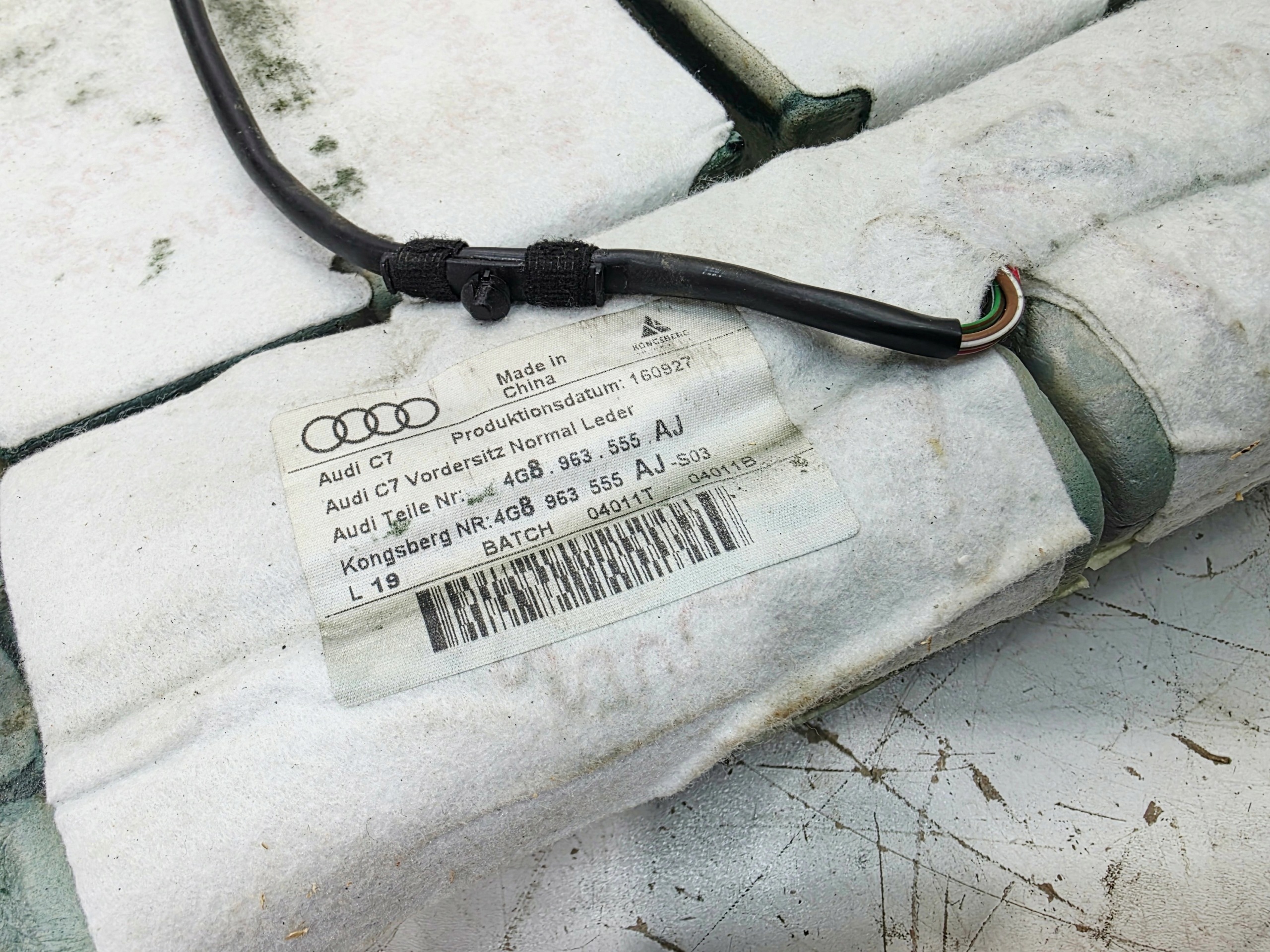MATA GRZEWCZA sitz links oder rechts sitzfläche AUDI A6 C7 A7 4G8963555AJ