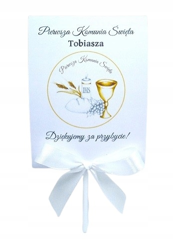 KOMUNIA Lizak Podziękowanie dla Gości KOMUNII PREZENT