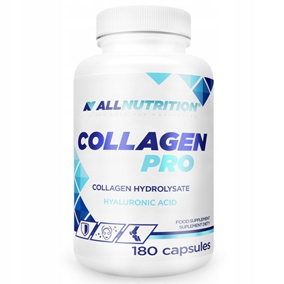 ALLNUTRITION COLLAGEN PRO 180KAPSUŁEK MSM STAWY KOŚCI MIĘŚNIE KOLAGEN SKÓRA