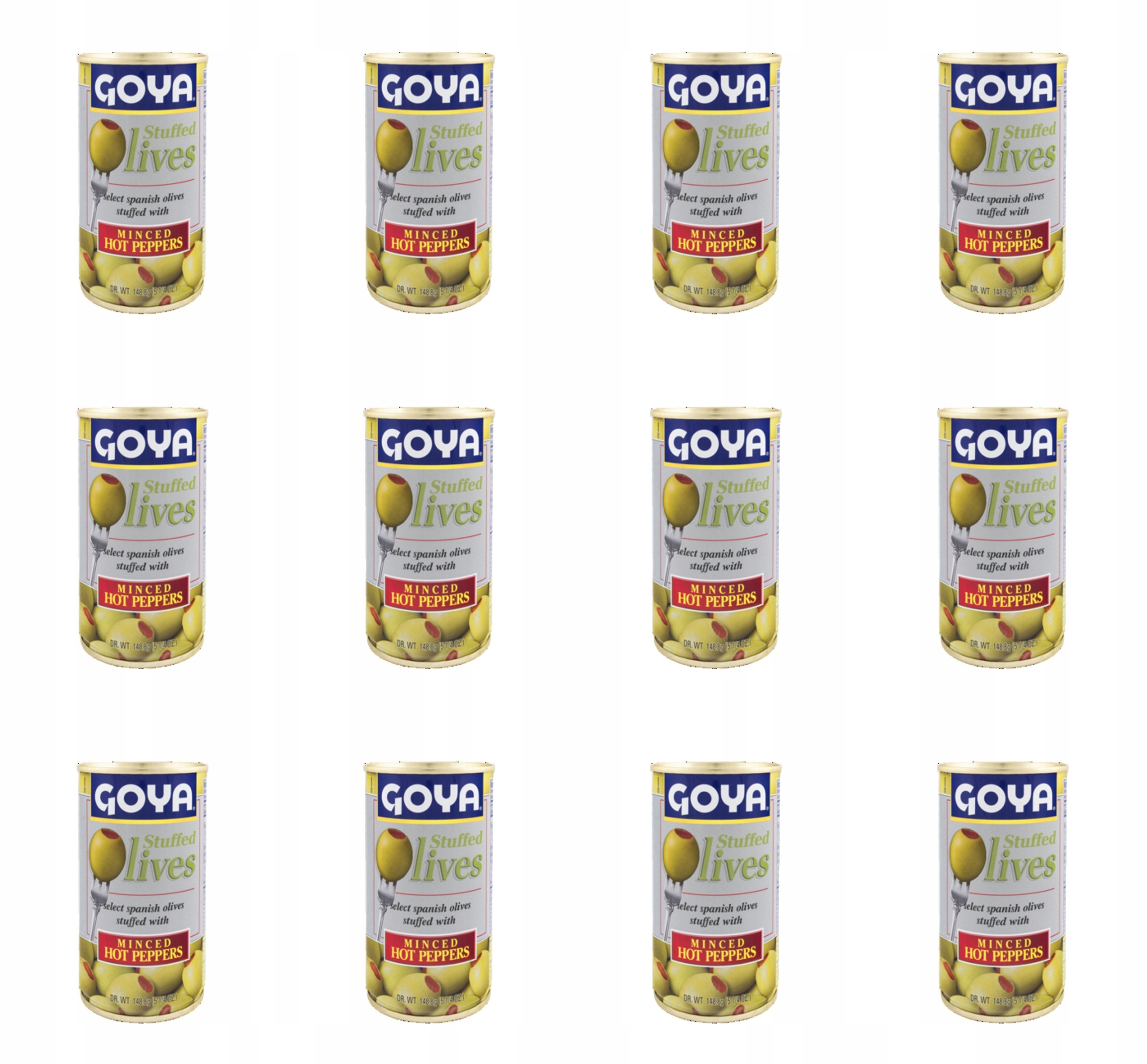 Goya Olivy plněné pálivou paprikou 350 g X12