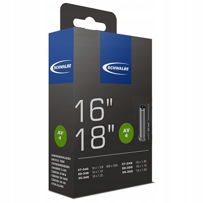 

Dętka rowerowa Schwalbe 16x1 3/8 18x1,35 av 40mm