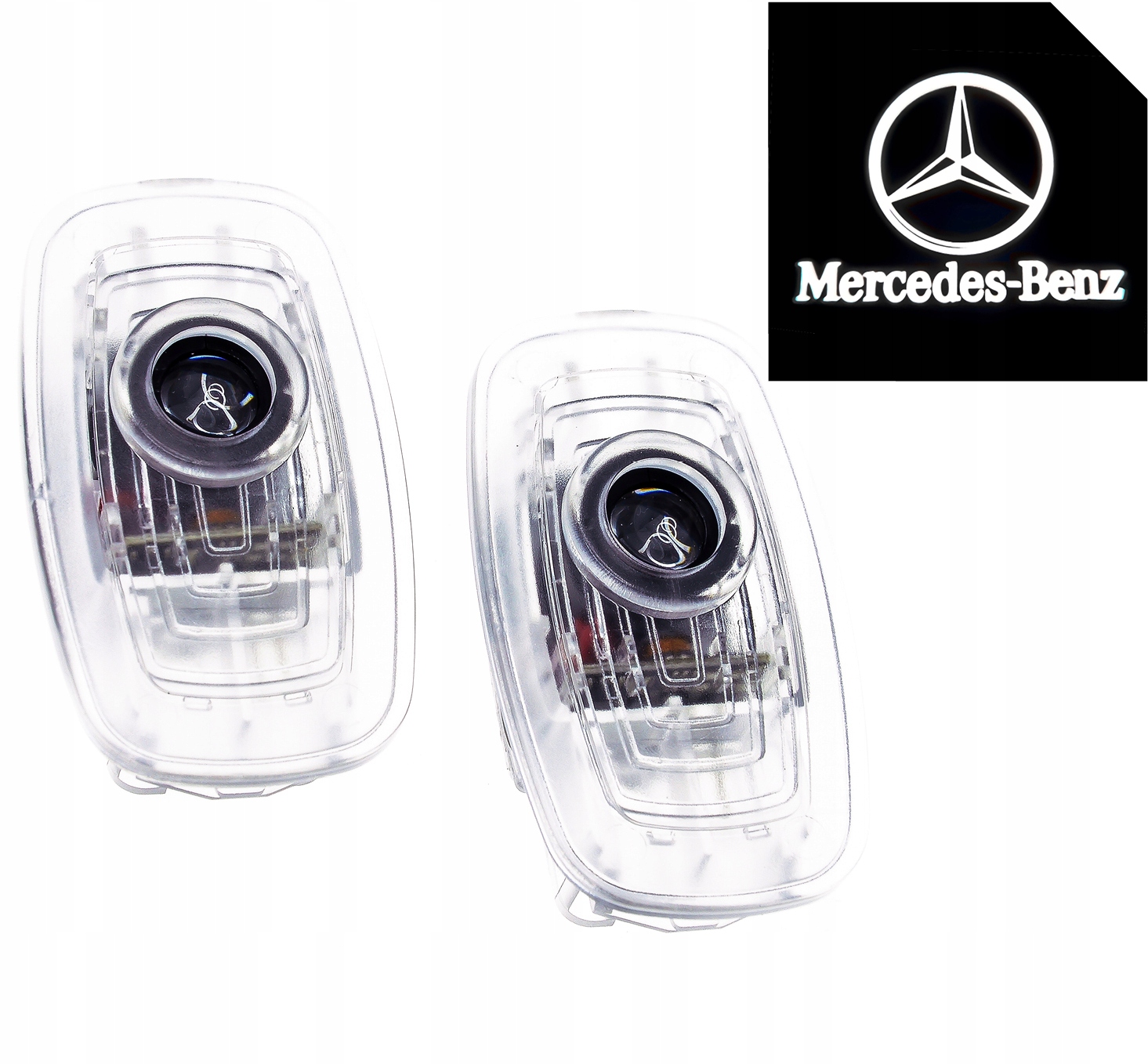 Mercedes Led Projektor Logo Hd+ Premium Cla Cls Amg Gt Eqe Eqs E kupé