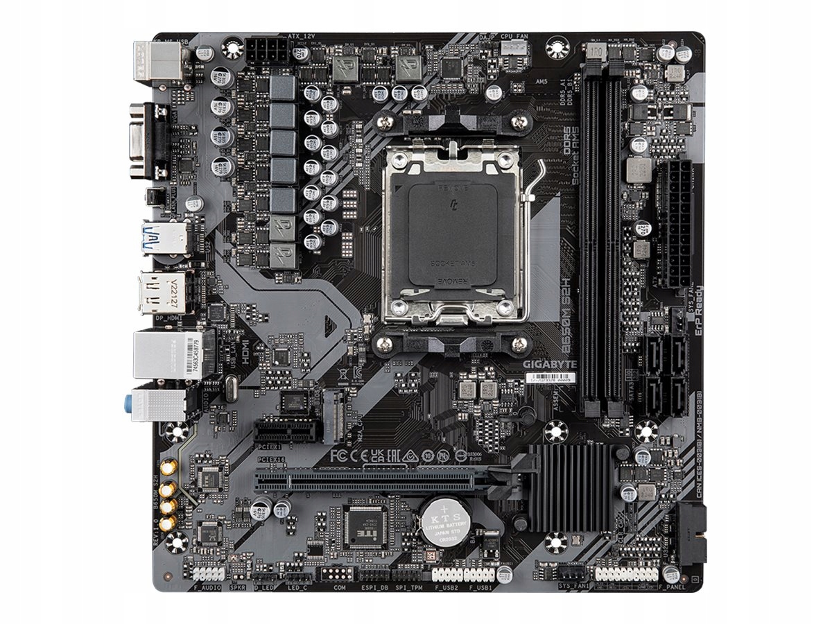 Gigabyte B650M S2H 1.0 M/b Rodina procesorov Amd Zásuvka procesora A