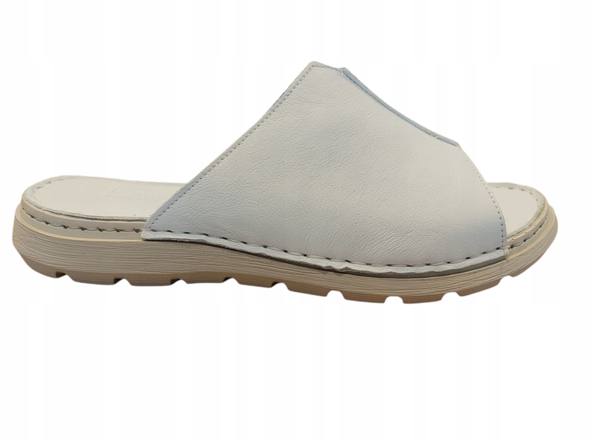 Bílé kožené nazouváky Loretta Vitale K213 vel. 36