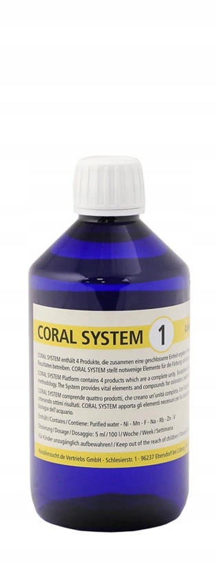 Doplněk Stopových Prvků Coloring Agent 1 Pro Korály 250 ML