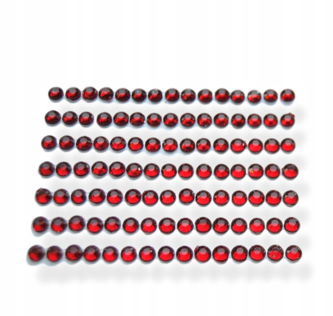 Diamencik Kryształkii 4 mm 100 szt Bordowe