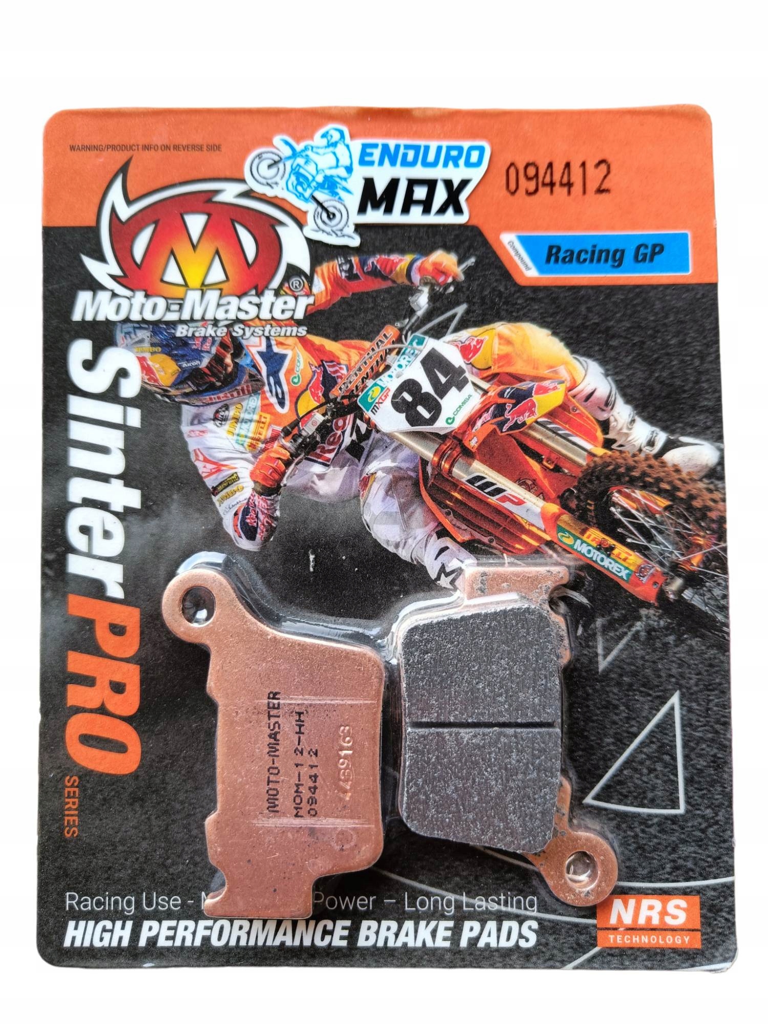 KLOCKI HAMULCOWE TYŁ Moto-Master PRO KH368 Husqvar