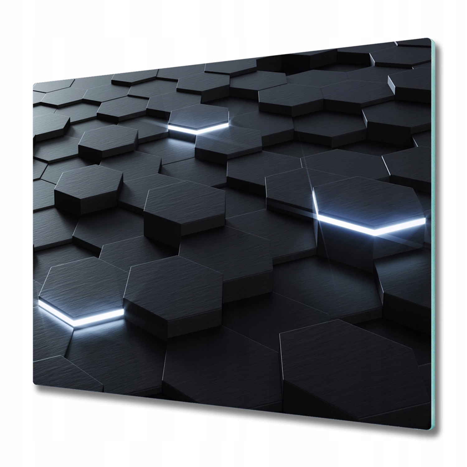 

Deska szklana płyta hartowana Abstrakcja 3D 60x52