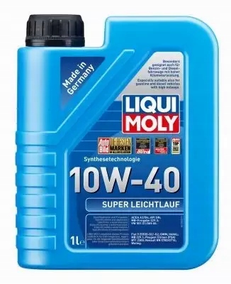 LIQUI MOLY SUPER LEICHTLAUF 10W40 A3/B4 6L Producent Liqui Moly