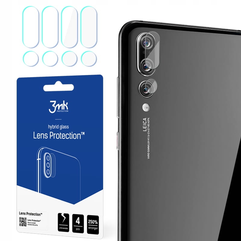 

4x Szkło 3mk na obiektyw aparatu do Huawei P20 Pro