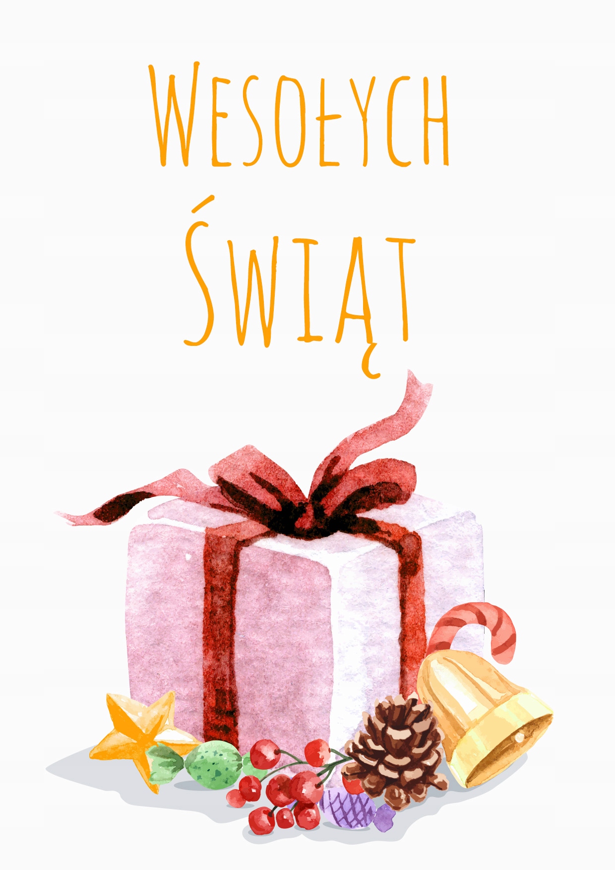 KARTKI ŚWIĄTECZNE KARTKA +Koperta Świąteczny Preze