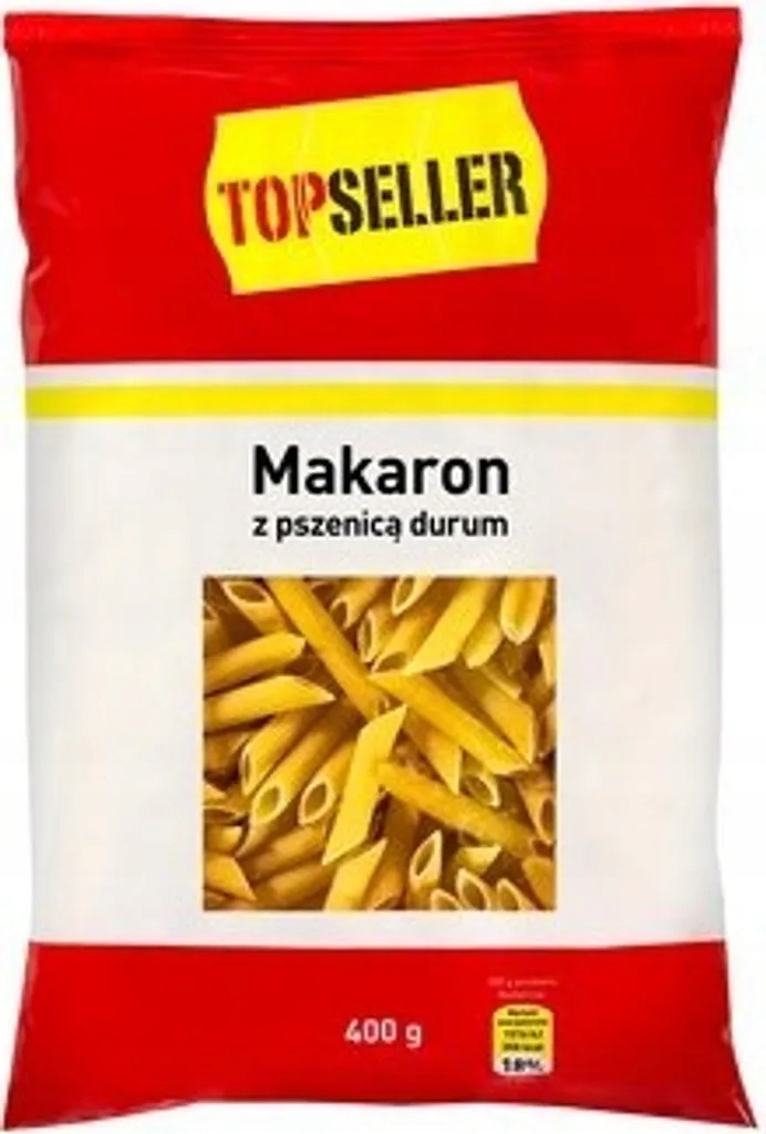 17X Topseller Těstoviny penne s pšenicí durum 400 g