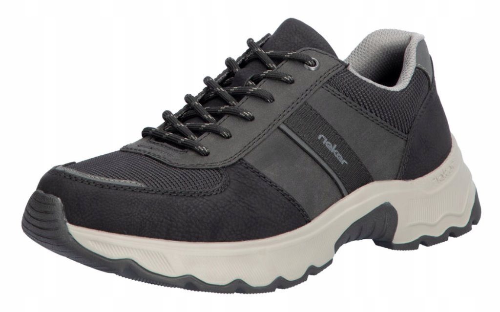 Rieker 11401-00 40 černé pánské polobotky