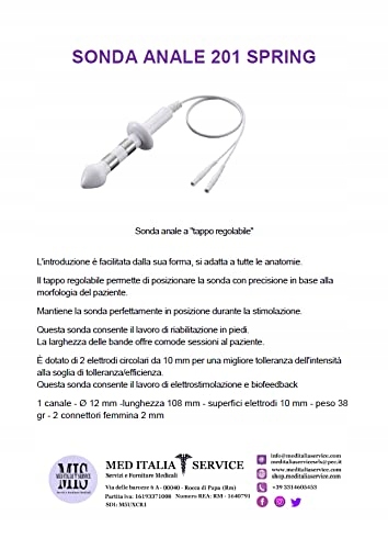 MED ITALIA SERVICE Sonda Rektalna Do Rehabilitacji Miednicy I Nietrzymania — miniatura 4