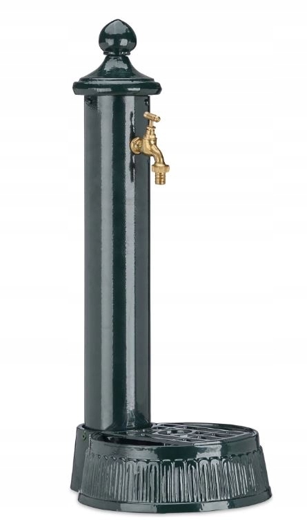 Stojaca antická fontána Relaxdays 83 cm Tmavozelená