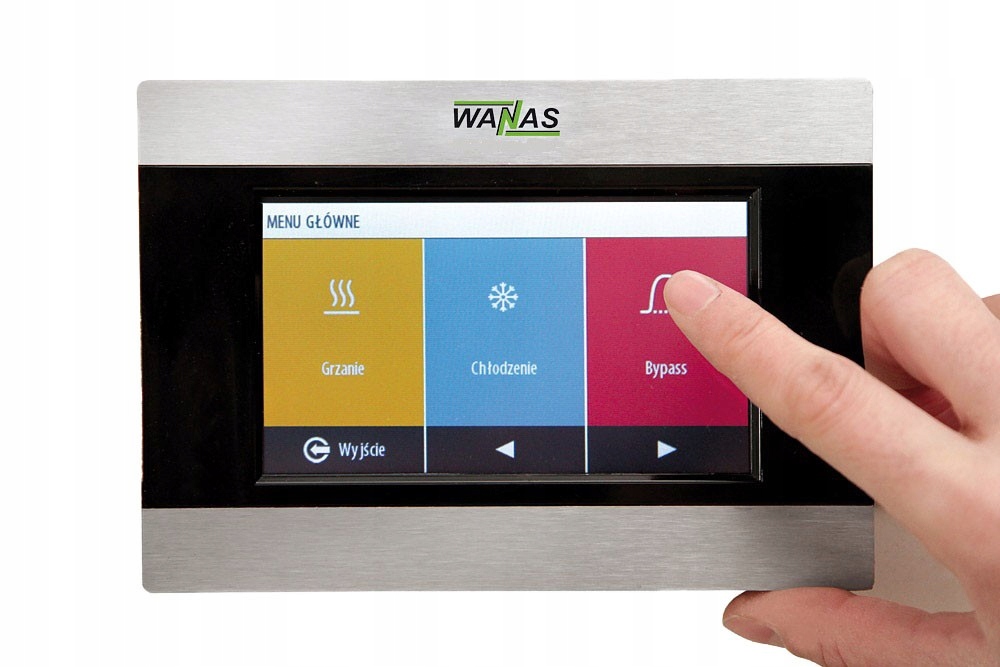 Rekuperator WANAS 350 H/3 z montażem 8% Marka Wanas