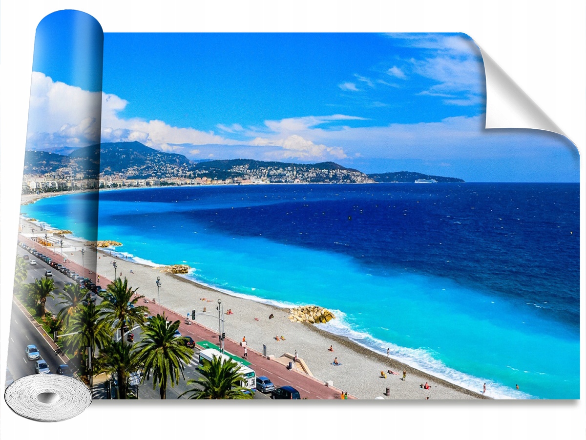 

Tapeta Samoprzylepna Plaża Nicea Francja 416x254