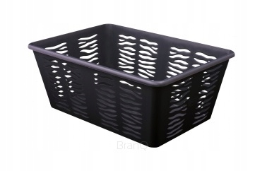 

Koszyk Plastikowy Zebra 4 Antracyt Branq
