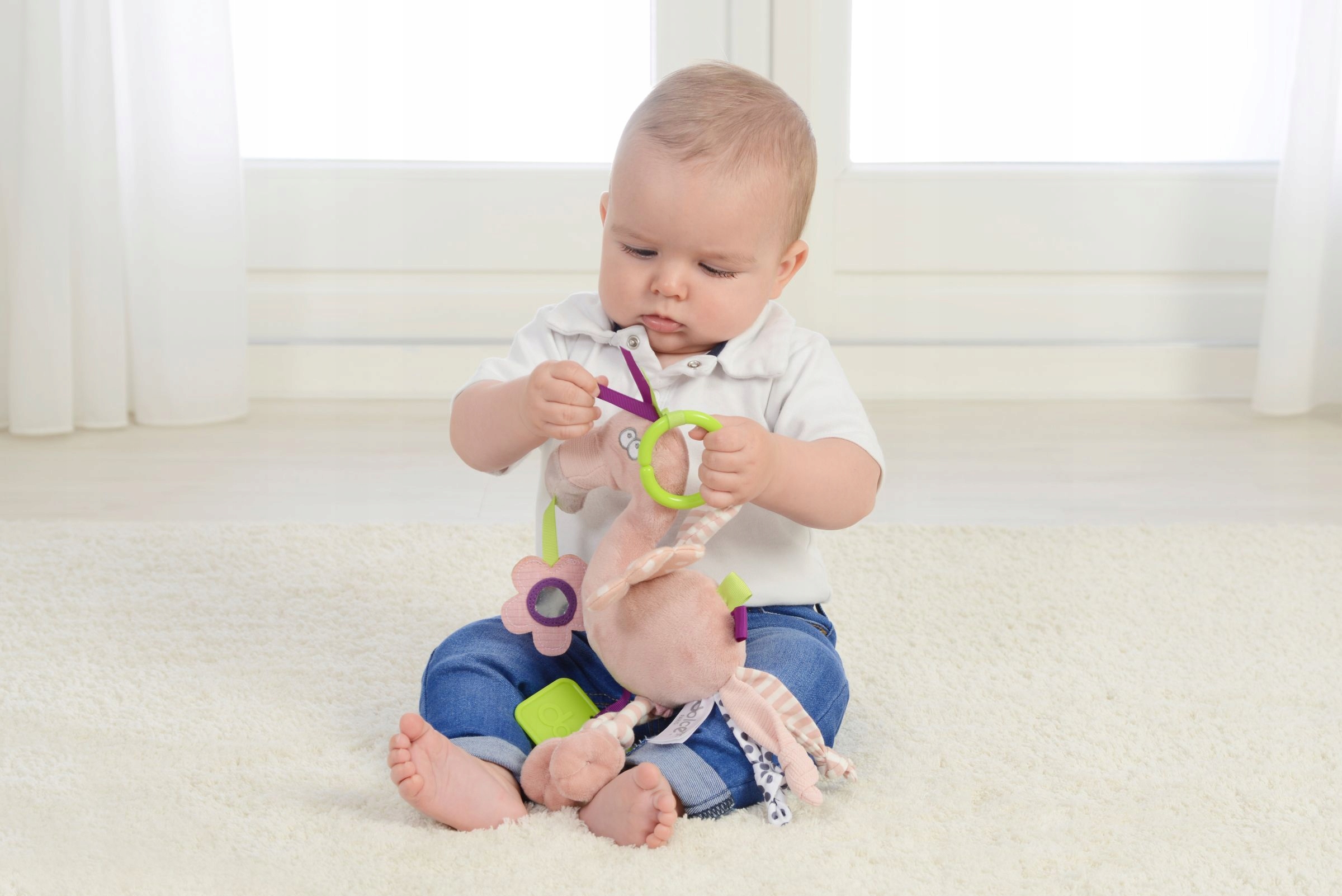 ZAWIESZKA DO WÓZKA zawieszka do fotelika FLAMING DOLCE TOYS Bohater brak