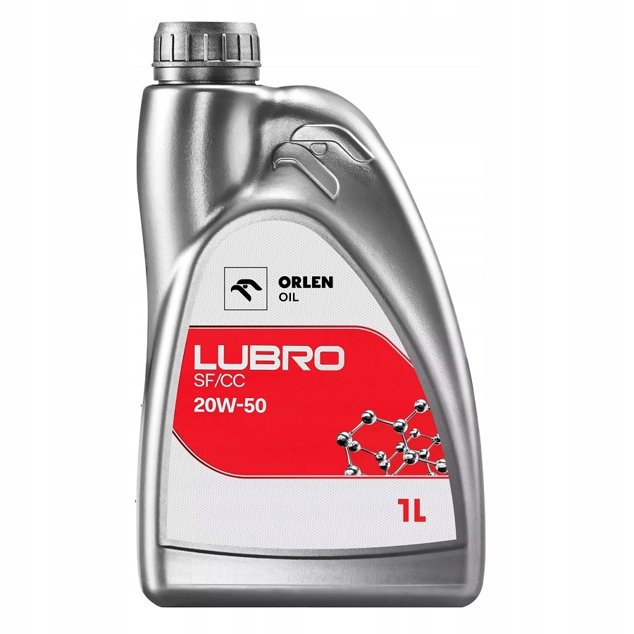 Orlen Lubro 20W50 Sf/cc olej silnikowy QFO001B10 1L