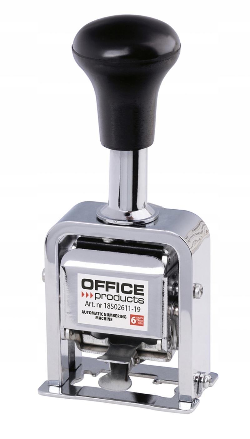 Numerator automatyczny 6 cyfr wys liczb 4,5mm