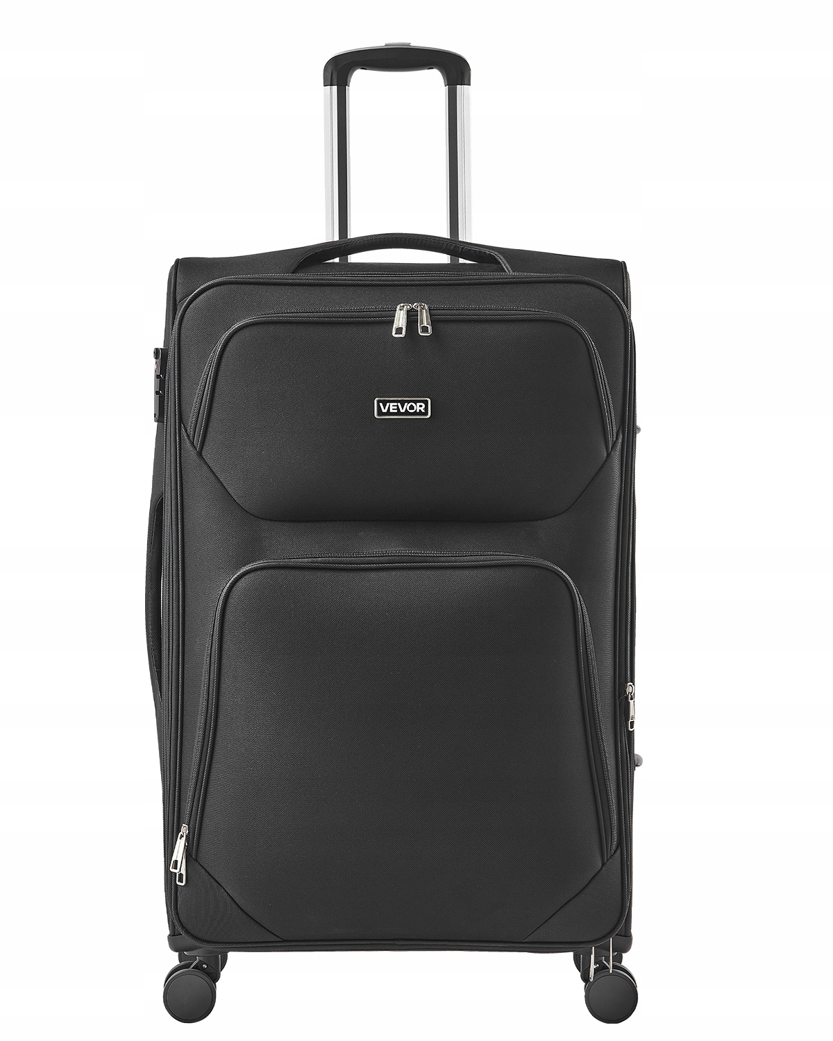 Vevor Walizka Tkanina Oxford Czarny139 l