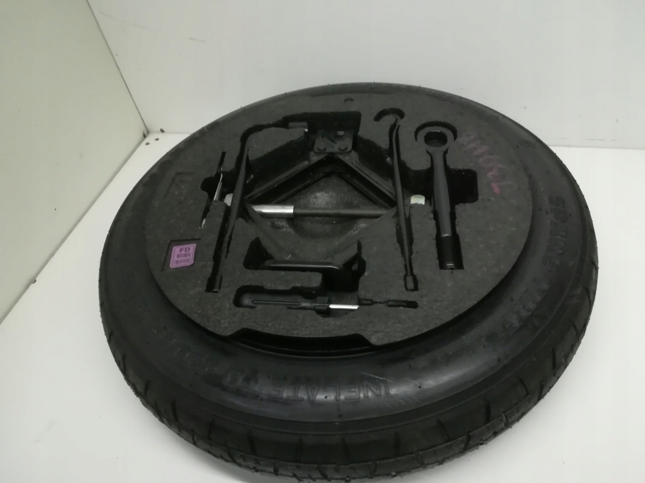 KIA CEED II I30 KOŁO DOJAZDOWE R15 KLUCZE LEWAREK 2012- Rozstaw śrub 5x114.3