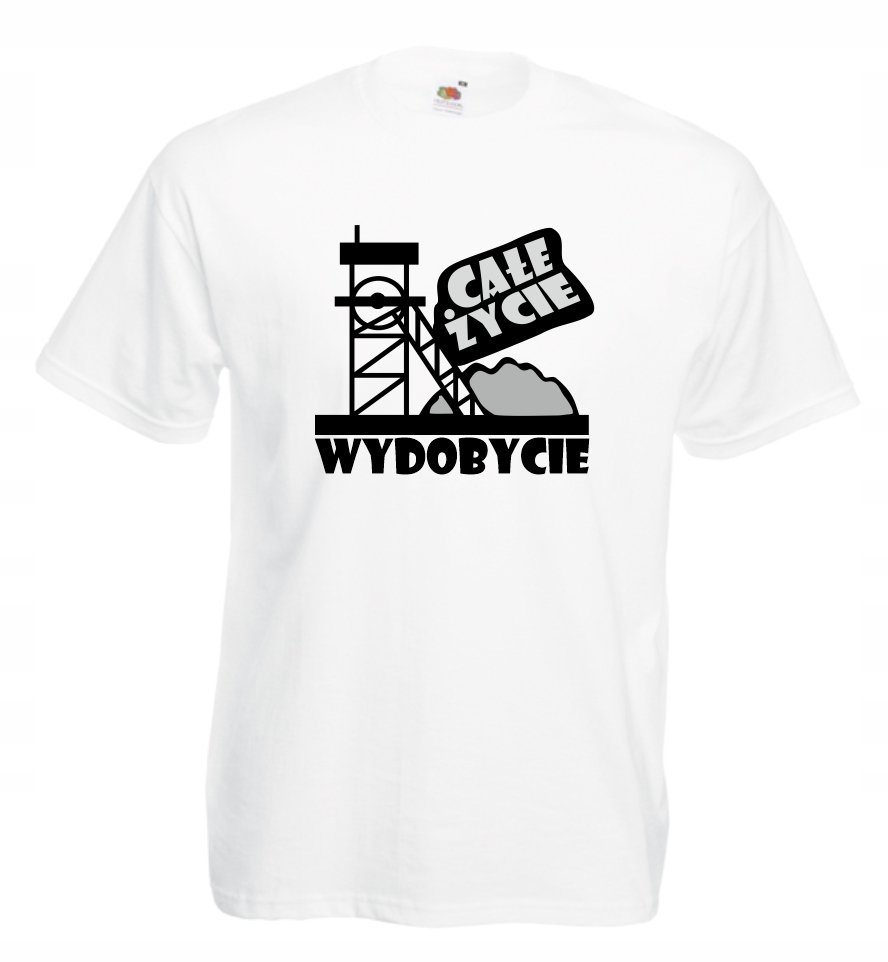 

Koszulka Całe Życie Wydobycie Dla Górnika r. M
