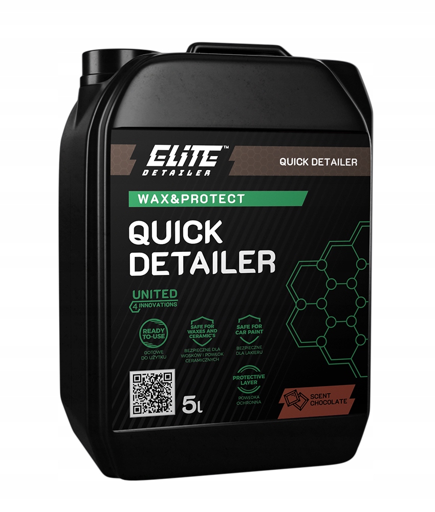 Elite Detailer Quick Detailer – Nejlepší Rychlý Vosk 5L ED078